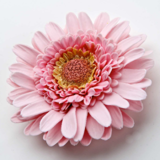 Gerbera - patchwork na marcipán